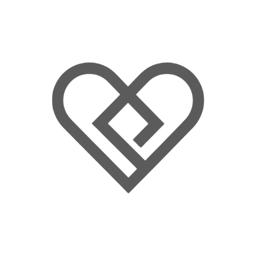 Transparent heartsong creative logo